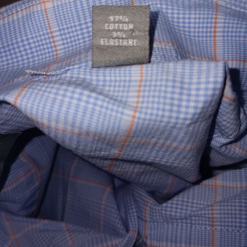 MICHAEL KORS SLIM FIT MEN'S BUTTON DOWN SHIRT - Picture 8 of 8